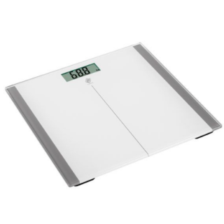 Telesna Vaga do 180kg LCD displej FS9004 Bela