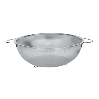 Метална Цедалка мк за храна со рачки 25см BR1012