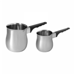 Ѓезвиња за кафе Сет од 700/350мл нерѓосувачки челик BR210