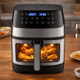 Фритеза на топол воздух мк Air Fryer mk er fraer mk 8л FS607