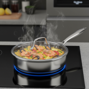 Индукциски Тави за индукциски шпорети и плотни BR953 954 1