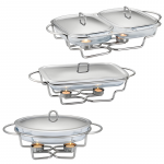 Стаклени садови за одржување на топлина на храна BR4101-4105