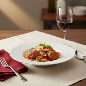 Чинии за Паста Бели cinii za pasta plitki tanjiri 23.5см BR4023 pasta rucek