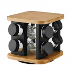 Ротирачки сет за зачини 8 со бамбус BR2008