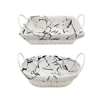 Корпа за Леб со платно салфетка BR5013B C