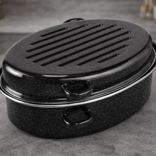 Длабок Пекач за месо мк со Висок Капак 32см 38см 42см