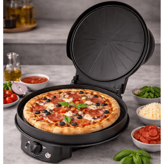 Пица пекач мк со брзо загревање aparat za pica mk снага 2 x 920W FS730 а